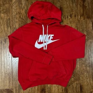 Red Nike Hoodie